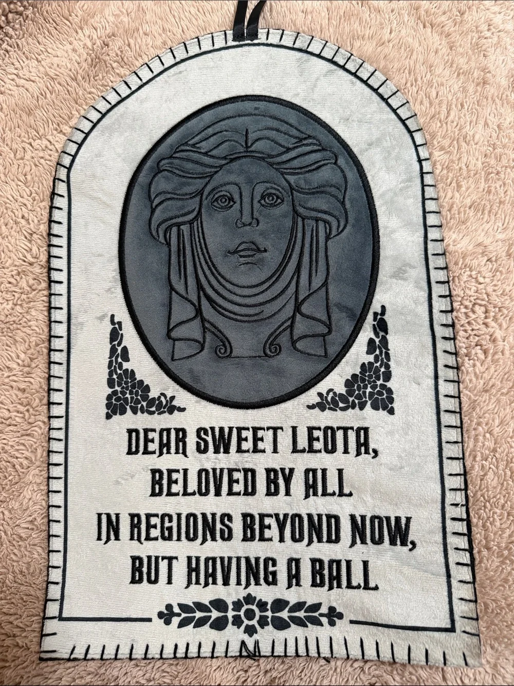 Disney Haunted Mansion Madame Leota Stocking Wall Hanging